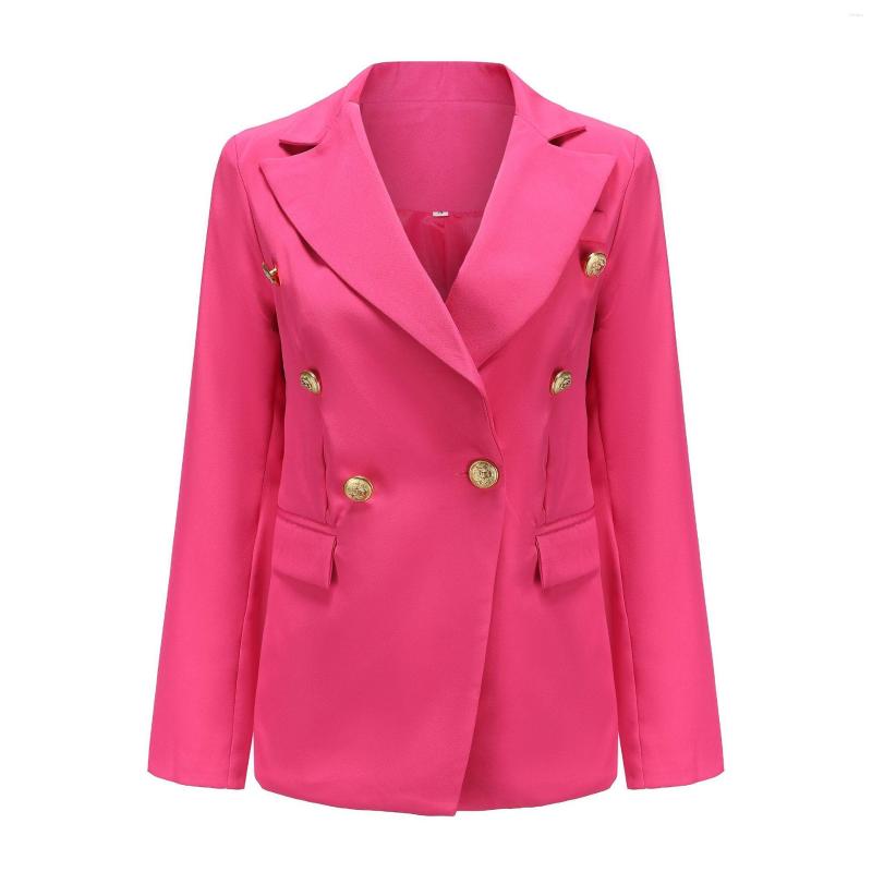 Women' Jackets European And American Women' Autumn Winter Suits Fashion Double-breasted, White
Women' Jackets European And American Women' Autumn Winter Suits Fashion Double-breasted, White