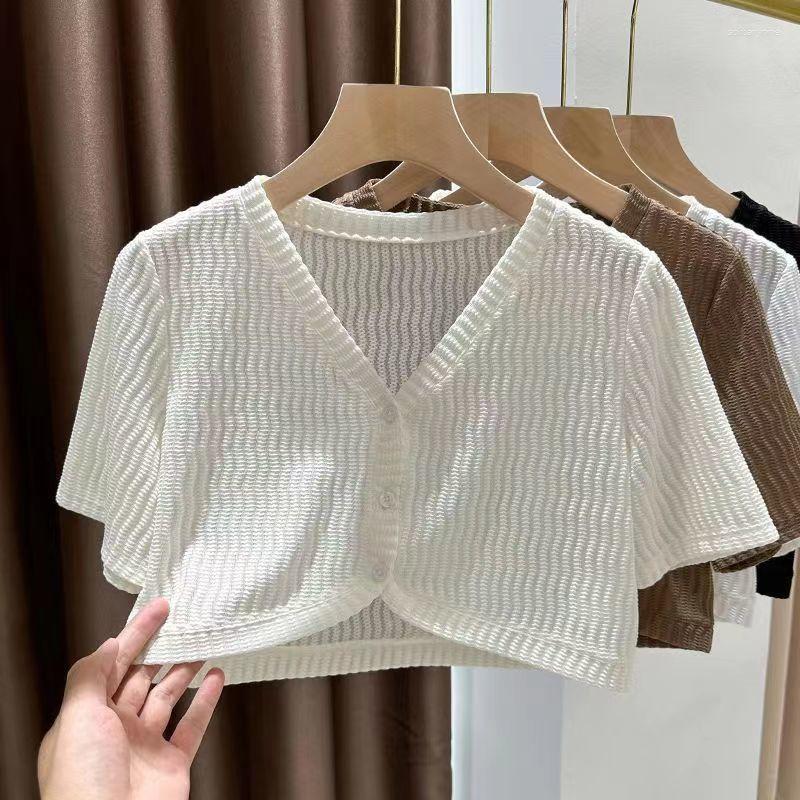 Women' Blouses V Neck Solid Color Short Sleeve Shirts Single-breasted Lace Tippet Sun Protection Vintage Blusas Mujer De Moda 2023, Black
Women' Blouses V Neck Solid Color Short Sleeve Shirts Single-breasted Lace Tippet Sun Protection Vintage Blusas Mujer De Moda 2023, Black