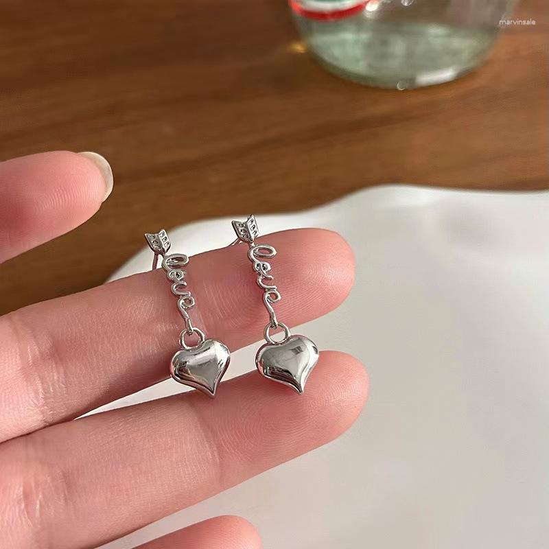 Stud Earrings Y2K Silver Color Arrow Letters Love Cute Heart Dangle For Women Fashion Sweet Cool Female Jewelry Gifts
Stud Earrings Y2K Silver Color Arrow Letters Love Cute Heart Dangle For Women Fashion Sweet Cool Female Jewelry Gifts