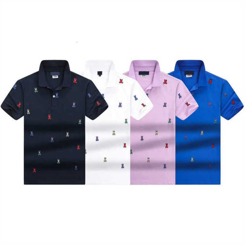 Mens Designer Psychos Polo Tees Casual Bunnys T-shirt Fashion Tshirt Summer Slim Skull Rabbit Print 100% Cotton Short Sleeve Sailor Neck Top Rfry
Mens Designer Psychos Polo Tees Casual Bunnys T-shirt Fashion Tshirt Summer Slim Skull Rabbit Print 100% Cotton Short Sleeve Sailor Neck Top Rfry