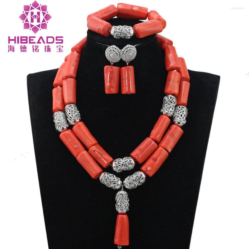 Necklace Earrings Set Fashion Women Coral African Beads Nigerian Wedding Party Costume Jewellery CG001, Picture shown
Necklace Earrings Set Fashion Women Coral African Beads Nigerian Wedding Party Costume Jewellery CG001, Picture shown
