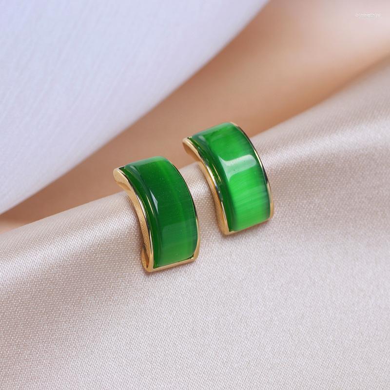 Stud Earrings Fashion Opal Stone For Women Trendy OL Style Elegant Geometric Wedding Jewelry Brincos Gifts
Stud Earrings Fashion Opal Stone For Women Trendy OL Style Elegant Geometric Wedding Jewelry Brincos Gifts
