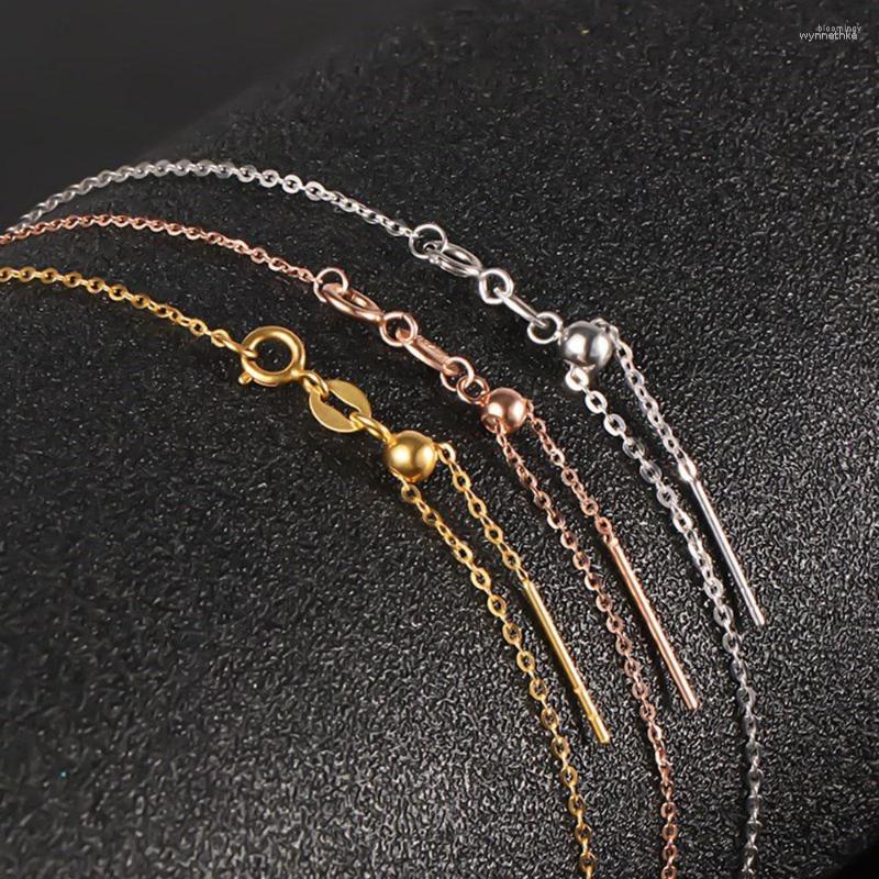 Chains Authentic 18K Yellow Rose White Gold Necklace Woman 1.2mmW O Chain Link 45cmL
Chains Authentic 18K Yellow Rose White Gold Necklace Woman 1.2mmW O Chain Link 45cmL