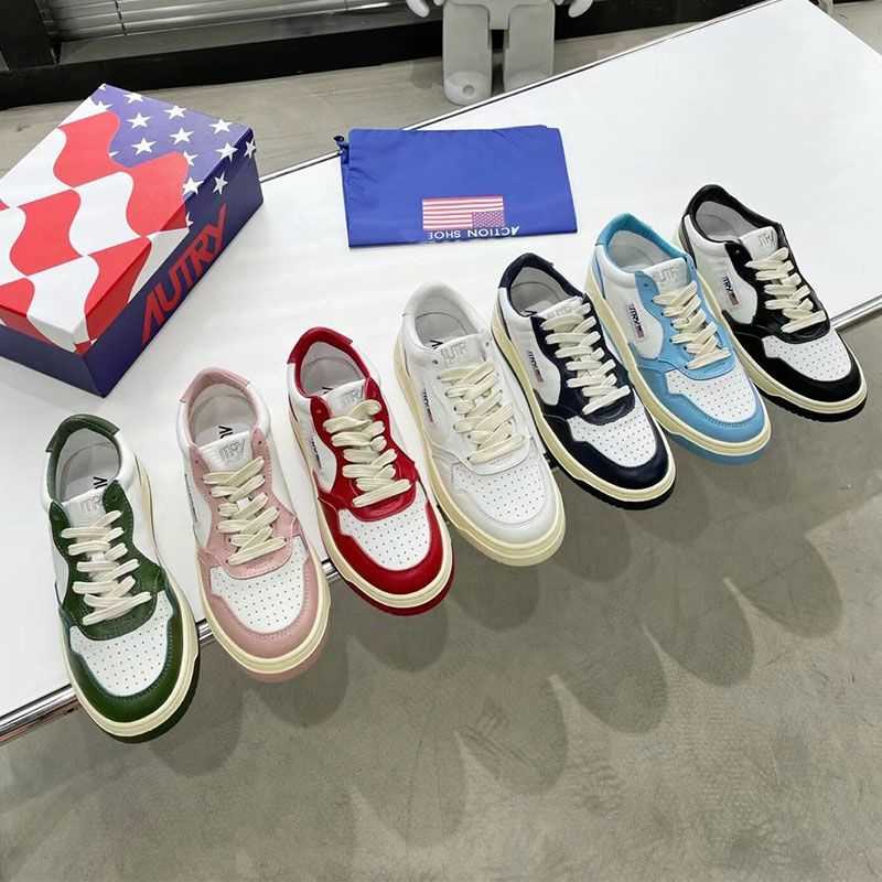 2023 New Round Head Genuine Leather Lacing Colored Thick Sole Casual Board Shoes for Women's Fashion Autries Small White Shoes Same Style, Red
2023 New Round Head Genuine Leather Lacing Colored Thick Sole Casual Board Shoes for Women's Fashion Autries Small White Shoes Same Style, Red