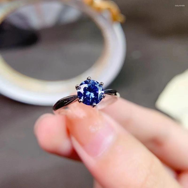Cluster Rings 2023 No Sign Blue Moissanite Ring 925 Sterling Silver Gold Plated 1ct Lab Diamond Pass Test Women Wedding Party Love Good Gift
Cluster Rings 2023 No Sign Blue Moissanite Ring 925 Sterling Silver Gold Plated 1ct Lab Diamond Pass Test Women Wedding Party Love Good Gift