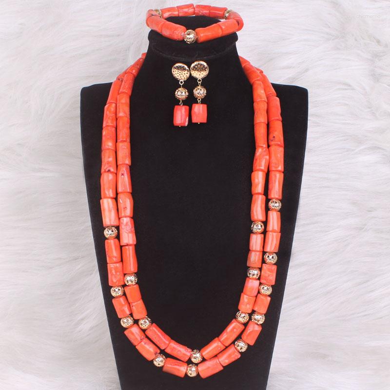 Necklace Earrings Set 4ujewelry Orange Real Coral Jewellery For African Weddings Women Bracelet Fashion, Picture shown
Necklace Earrings Set 4ujewelry Orange Real Coral Jewellery For African Weddings Women Bracelet Fashion, Picture shown