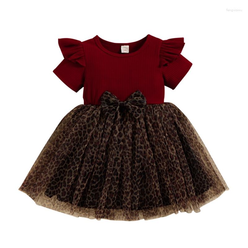 Girl Dresses Adorable Summer Style For Little Girls: Burgundy Net Dress With Playful Leopard Print Delicate Lace And Charming Bow!, Winered
Girl Dresses Adorable Summer Style For Little Girls: Burgundy Net Dress With Playful Leopard Print Delicate Lace And Charming Bow!, Winered