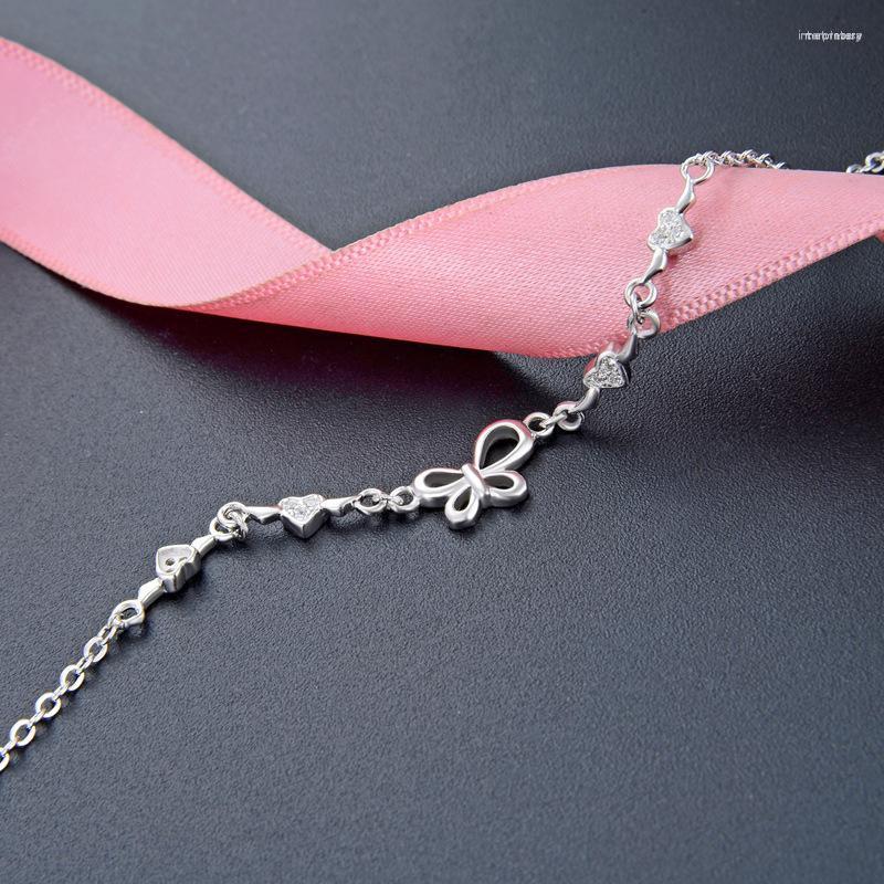Link Bracelets Butterfly Flying S925 Silver Bracelet Elegant And Versatile Super Immortal Temperament Hand Chain Jewelry
Link Bracelets Butterfly Flying S925 Silver Bracelet Elegant And Versatile Super Immortal Temperament Hand Chain Jewelry