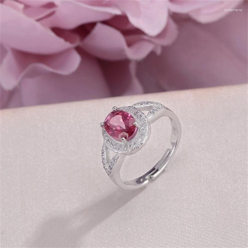 Cluster Rings Natural Topaz Gemstone For Women Fine Jewelry S925 Silver 8 6mm Oval Pink Adjustable Luxury Elegant Ring R-TO021
Cluster Rings Natural Topaz Gemstone For Women Fine Jewelry S925 Silver 8 6mm Oval Pink Adjustable Luxury Elegant Ring R-TO021