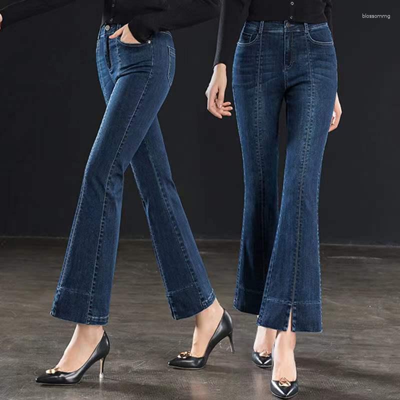 Women's Jeans Korean Fashion Women Vintage Flare Spring Autumn Split High Waist All-match Pants Office Lady Streetwear Casual Trousers, 172 blue
Women's Jeans Korean Fashion Women Vintage Flare Spring Autumn Split High Waist All-match Pants Office Lady Streetwear Casual Trousers, 172 blue