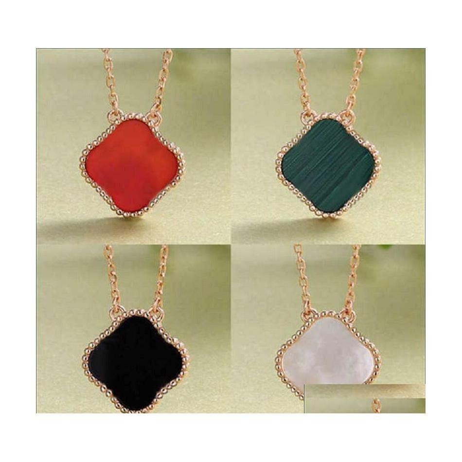 Pendant Necklaces Clover Fashion Elegant Designer For Women Party Wedding Couple Luxury Cleef Necklace Jewelry Drop Dh39E
Pendant Necklaces Clover Fashion Elegant Designer For Women Party Wedding Couple Luxury Cleef Necklace Jewelry Drop Dh39E