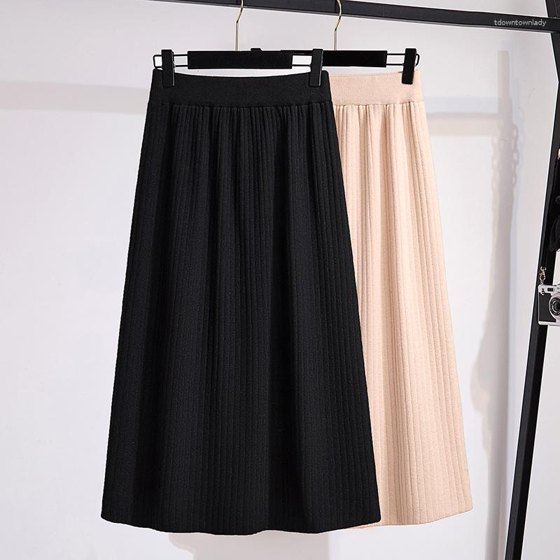 Skirts Large Size Women's Hip 150 Spring Autumn Loose A-Line Long Sweater Skirt Apricot Black 5XL 6XL 7XL 8XL 9XL 10XL 170Kg
Skirts Large Size Women's Hip 150 Spring Autumn Loose A-Line Long Sweater Skirt Apricot Black 5XL 6XL 7XL 8XL 9XL 10XL 170Kg