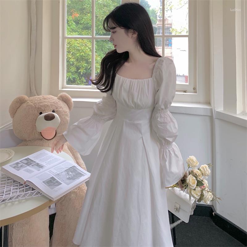 Casual Dresses Fashion Lantern Sleeve Head Dress Women' 2023 Spring Summer Design Sense Back Hollow Bow Long Female Clothing, White
Casual Dresses Fashion Lantern Sleeve Head Dress Women' 2023 Spring Summer Design Sense Back Hollow Bow Long Female Clothing, White