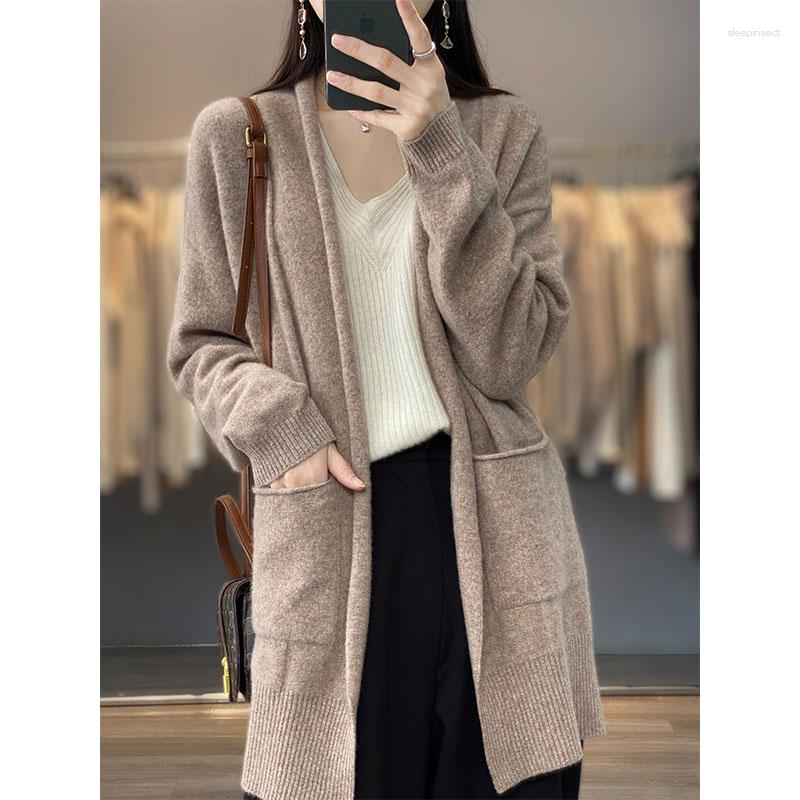 Women's Knits CLong Sleeve Top Grade Sweaters Wool Knitted Korean Fashion Sweater Woman Winter 2023 Cardigan Clothes, Beige
Women's Knits CLong Sleeve Top Grade Sweaters Wool Knitted Korean Fashion Sweater Woman Winter 2023 Cardigan Clothes, Beige