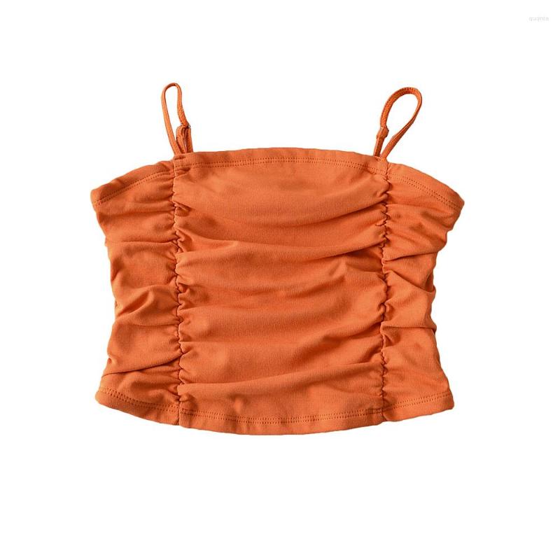 Women' Tanks Sexy White Crop Top Women 2023 Summer Tops Fashion Camisoles For Designer Clothes Orange Ruched Cami Blue Green
Women' Tanks Sexy White Crop Top Women 2023 Summer Tops Fashion Camisoles For Designer Clothes Orange Ruched Cami Blue Green