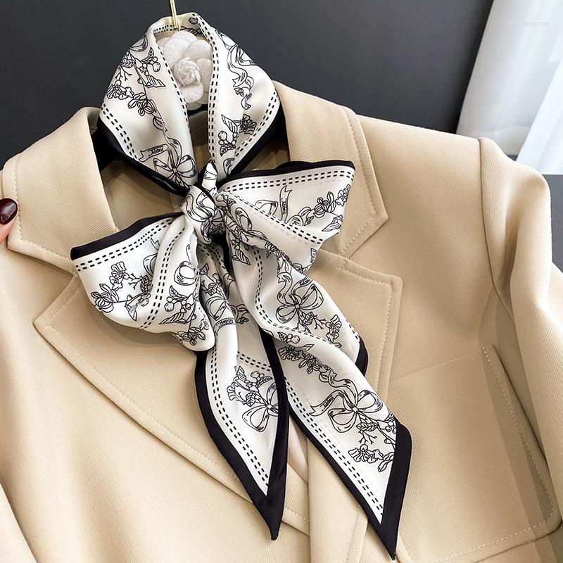 Scarves 2023 Fashion Skinny Hair Scarf For Women Silk Feeling Design Floral Print Headband Neck Tie Female Wrist Foulard Bandana Echarpe
Scarves 2023 Fashion Skinny Hair Scarf For Women Silk Feeling Design Floral Print Headband Neck Tie Female Wrist Foulard Bandana Echarpe