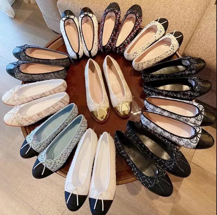 Designer Dress shoes 100% Classic Spring and Autumn cowhide letter bow Ballet Dance shoe fashion women Flat boat Lady leather Trample Lazy Loafers Large size Bottom, #23
Designer Dress shoes 100% Classic Spring and Autumn cowhide letter bow Ballet Dance shoe fashion women Flat boat Lady leather Trample Lazy Loafers Large size Bottom, #23