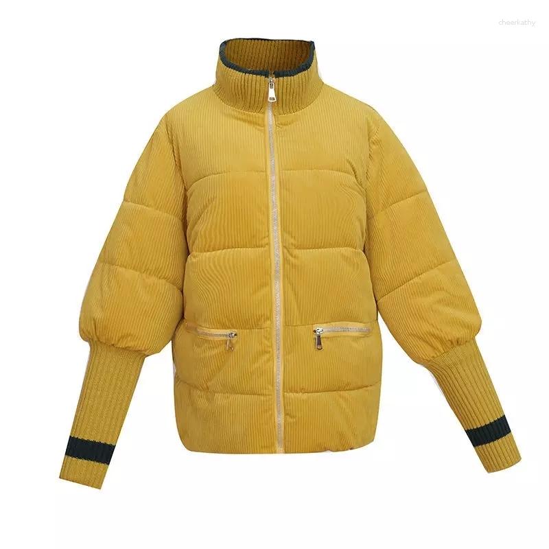 Women' Trench Coats 2023Winter Woman Jacket Corduroy Padded Coat Lady Parka Loose Student Bread Clothing Thick Outerwear Winter Clothes, Beige
Women' Trench Coats 2023Winter Woman Jacket Corduroy Padded Coat Lady Parka Loose Student Bread Clothing Thick Outerwear Winter Clothes, Beige