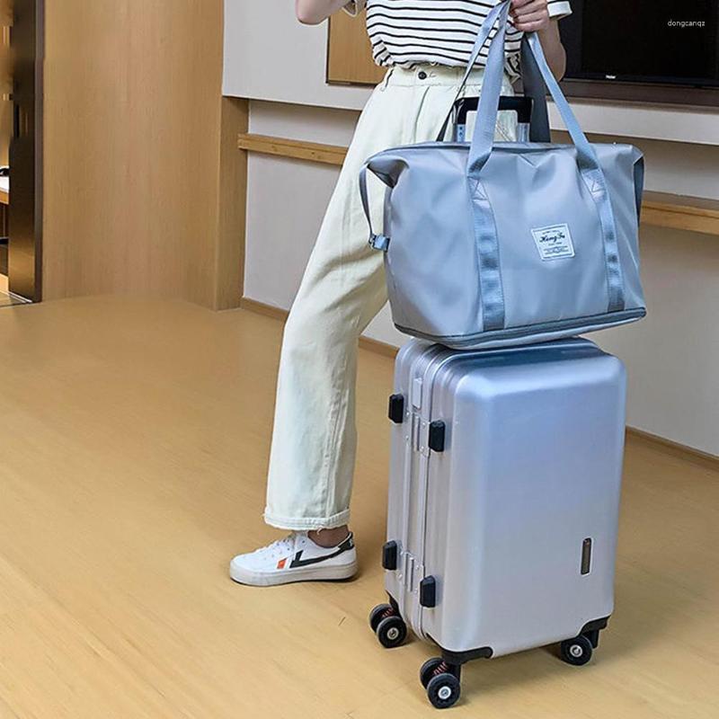 Outdoor Bags Fashion Handbags Multifunctional Casual Women Tote Travel Luggage Bag Oxford Large Capacity For Weekend Vacation, Blue
Outdoor Bags Fashion Handbags Multifunctional Casual Women Tote Travel Luggage Bag Oxford Large Capacity For Weekend Vacation, Blue