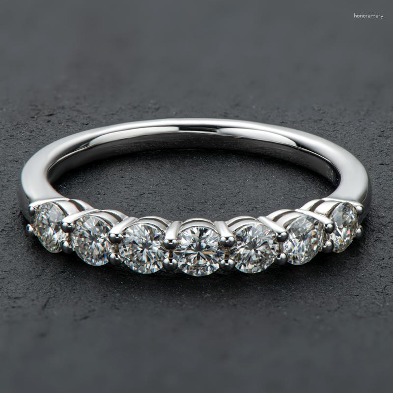 Cluster Rings KUGG Real 3MM VVS1 Moissanite Row 925 Sterling Silver 7 Stones Diamond For Women Fine Wedding Jewelry Gift
Cluster Rings KUGG Real 3MM VVS1 Moissanite Row 925 Sterling Silver 7 Stones Diamond For Women Fine Wedding Jewelry Gift