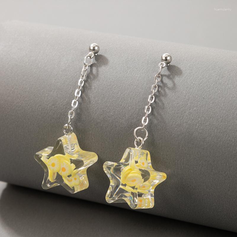 Dangle Earrings Simple Fashion Matching Lovely Stars Fruit Slice Niche Design Sense Of Personality Geometric Feminine Temperament
Dangle Earrings Simple Fashion Matching Lovely Stars Fruit Slice Niche Design Sense Of Personality Geometric Feminine Temperament