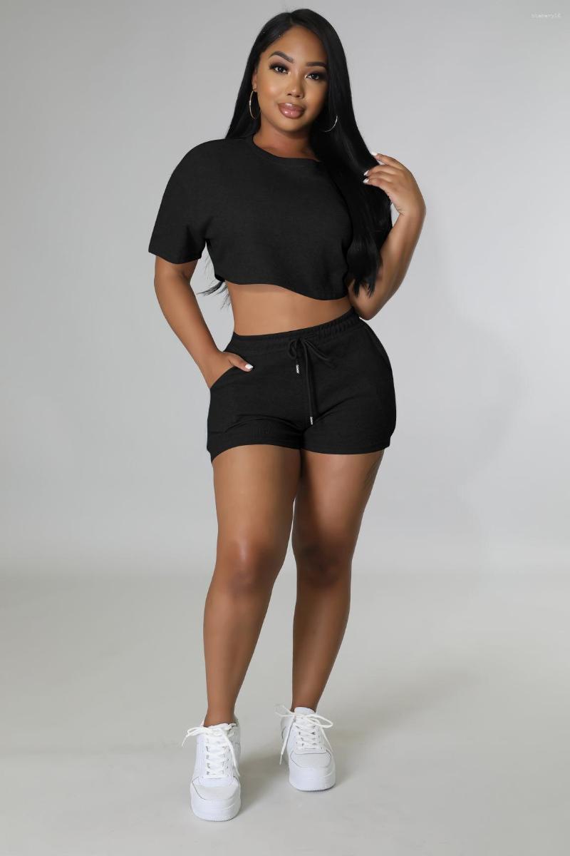 Women' Tracksuits Women' Sweatsuit Set Summer Suit For Women Fashion Suits Casual Short Outfits 2 Piece Solid Color, Black
Women' Tracksuits Women' Sweatsuit Set Summer Suit For Women Fashion Suits Casual Short Outfits 2 Piece Solid Color, Black