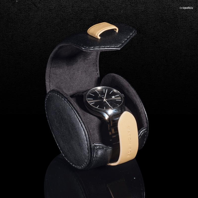 Watch Boxes 2023 Brand Protect Case Leather Wristwatch Storage Men's Travel Bag For Single
Watch Boxes 2023 Brand Protect Case Leather Wristwatch Storage Men's Travel Bag For Single