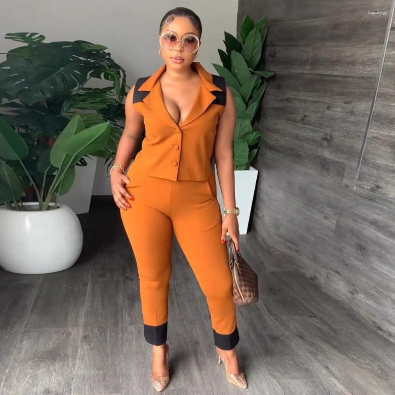 Ethnic Clothing 2 Piece Women Set Dashiki African Clothes 2023 Spring Summer Fashion Sleeveless Top And Pants Suit Party Lady Matching
Ethnic Clothing 2 Piece Women Set Dashiki African Clothes 2023 Spring Summer Fashion Sleeveless Top And Pants Suit Party Lady Matching