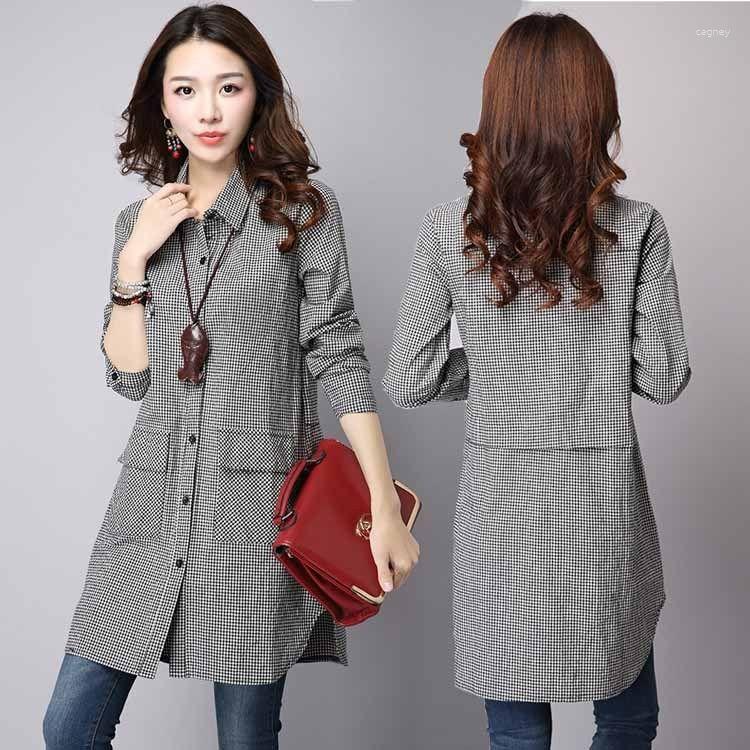 Women's Blouses Black White Small Plaid Style Top Spring Fall 2023 Womens Fashion Casual Blouse Tops For Woman Long Sleeve Elegant Shirts, Big style plaid
Women's Blouses Black White Small Plaid Style Top Spring Fall 2023 Womens Fashion Casual Blouse Tops For Woman Long Sleeve Elegant Shirts, Big style plaid