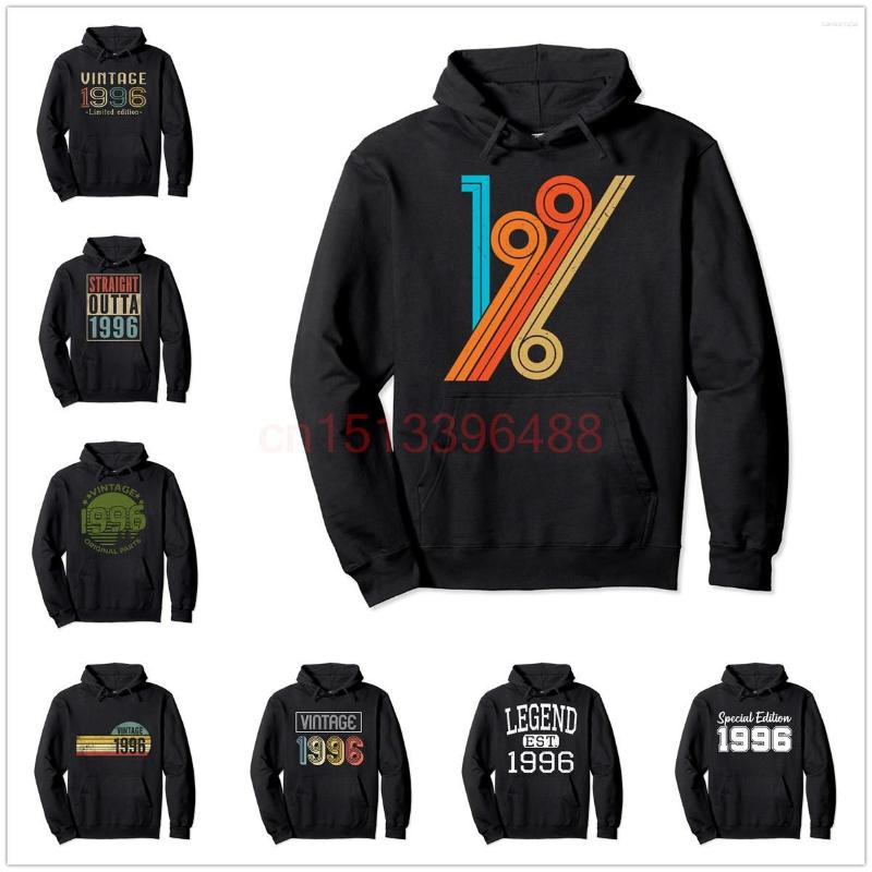 Men's Hoodies 95% Cotton Est 1996 Limited Edition 27th Vintage Birthday 90's Gift Pullover Hoodie Sweatshirt Men Women Tracksuit
Men's Hoodies 95% Cotton Est 1996 Limited Edition 27th Vintage Birthday 90's Gift Pullover Hoodie Sweatshirt Men Women Tracksuit