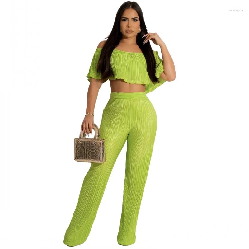 Ethnic Clothing Dashiki African Pleated Women Set Butterfly Sleeve Crop Top And Straight Pants Suit 2023 Summer Two 2 Piece Outfit Tracksuit
Ethnic Clothing Dashiki African Pleated Women Set Butterfly Sleeve Crop Top And Straight Pants Suit 2023 Summer Two 2 Piece Outfit Tracksuit