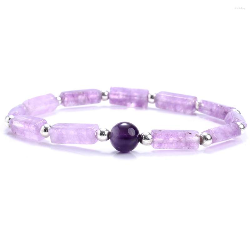 Charm Bracelets Fashion Natural Stone Bracelet Purple Crystal Emperor Dot For Women Men Elastic Yoga Reiki Charms
Charm Bracelets Fashion Natural Stone Bracelet Purple Crystal Emperor Dot For Women Men Elastic Yoga Reiki Charms