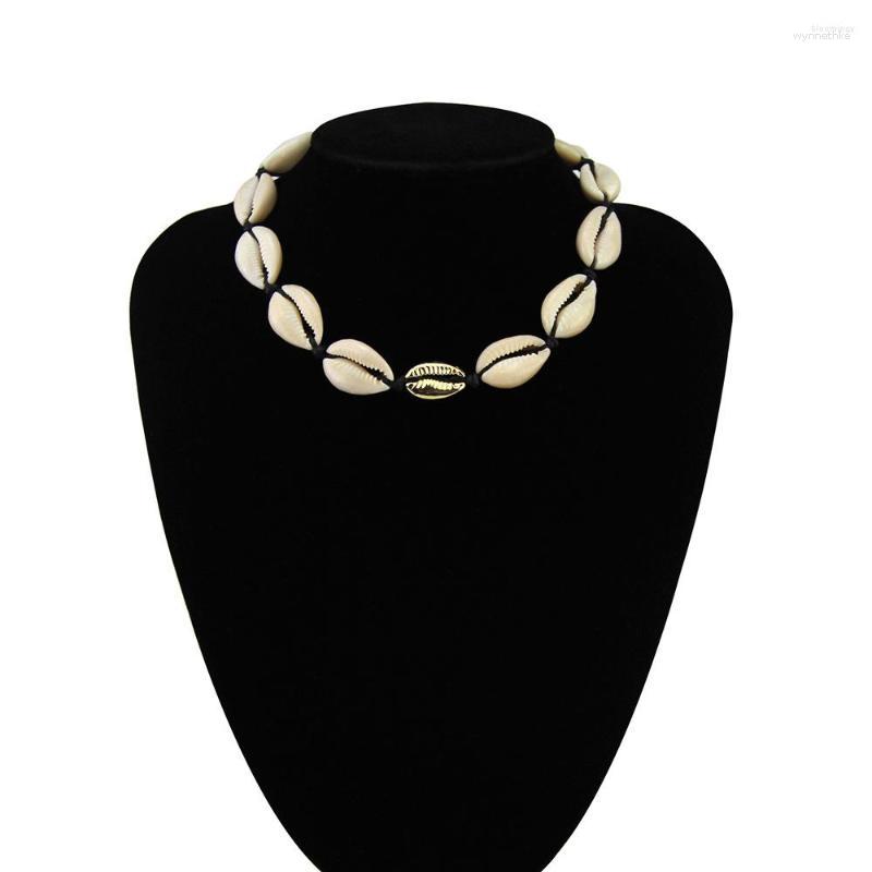 Chains CHICVIE 2023 Fashion White Shell Clavicle Necklace&Pendants For Women Beach Jewelry Necklace Black Rope Chain SNE190076
Chains CHICVIE 2023 Fashion White Shell Clavicle Necklace&Pendants For Women Beach Jewelry Necklace Black Rope Chain SNE190076