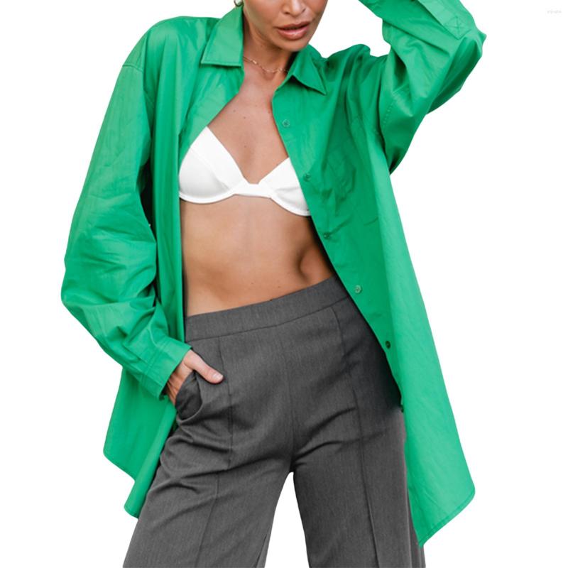 Women's T Shirts Women's Spring Summer Casual Solid Color Long Sleeve Lapel Button Down Loose Blouses Streetwear Ladies Fashion Coats, Orange
Women's T Shirts Women's Spring Summer Casual Solid Color Long Sleeve Lapel Button Down Loose Blouses Streetwear Ladies Fashion Coats, Orange