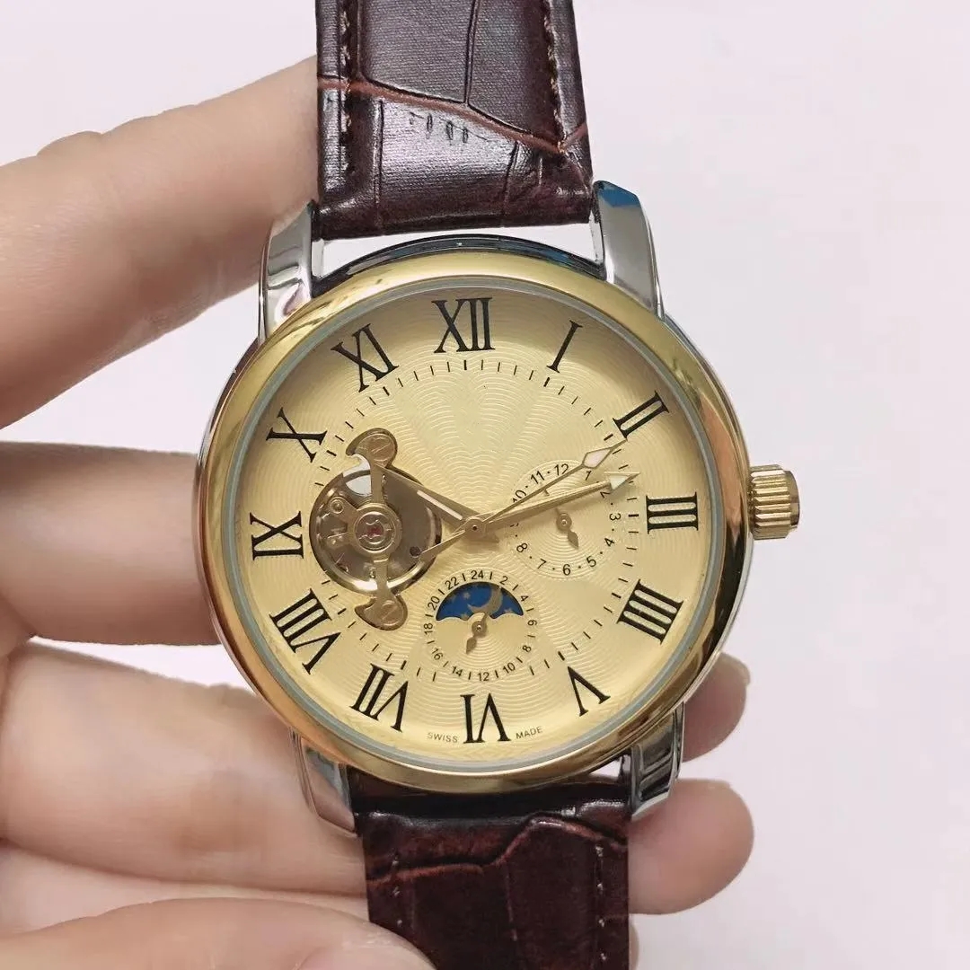 Men watch automatic mechanical hollow watches classic style 42mm full stainless steel 5 ATM waterproof sapphire super luminous
Men watch automatic mechanical hollow watches classic style 42mm full stainless steel 5 ATM waterproof sapphire super luminous