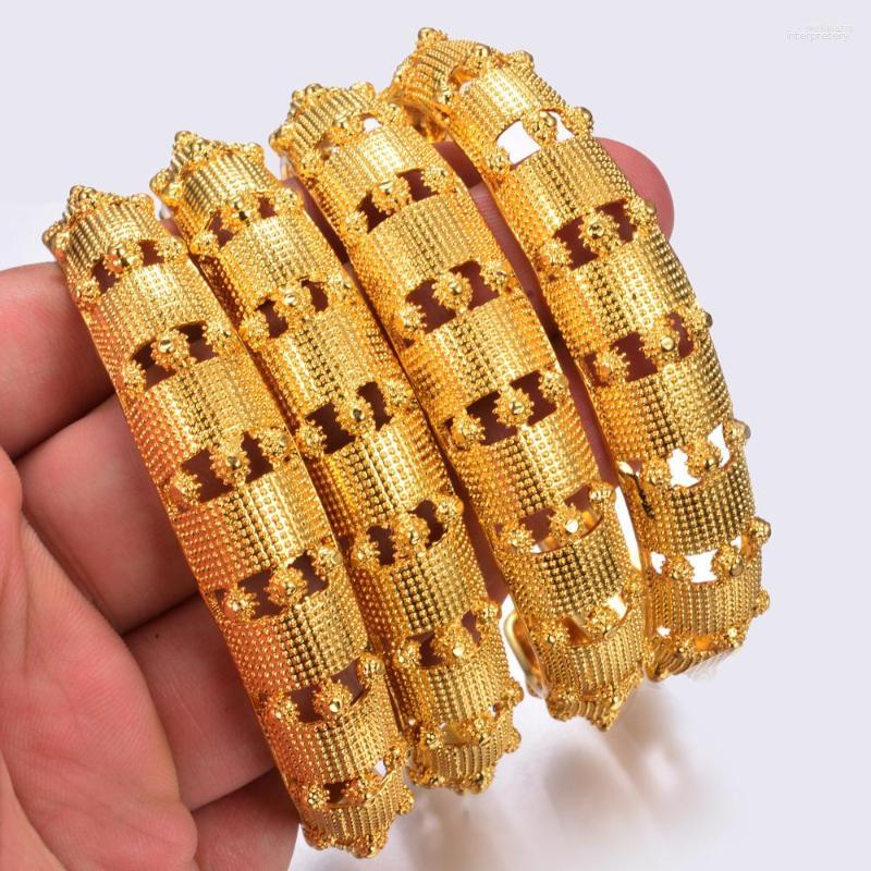 Bangle 4Pcs/Lot Gold Color Bangles For Women Ethinc Cuff Bracelets Jewelry Wedding Festival Gifts Drop
Bangle 4Pcs/Lot Gold Color Bangles For Women Ethinc Cuff Bracelets Jewelry Wedding Festival Gifts Drop