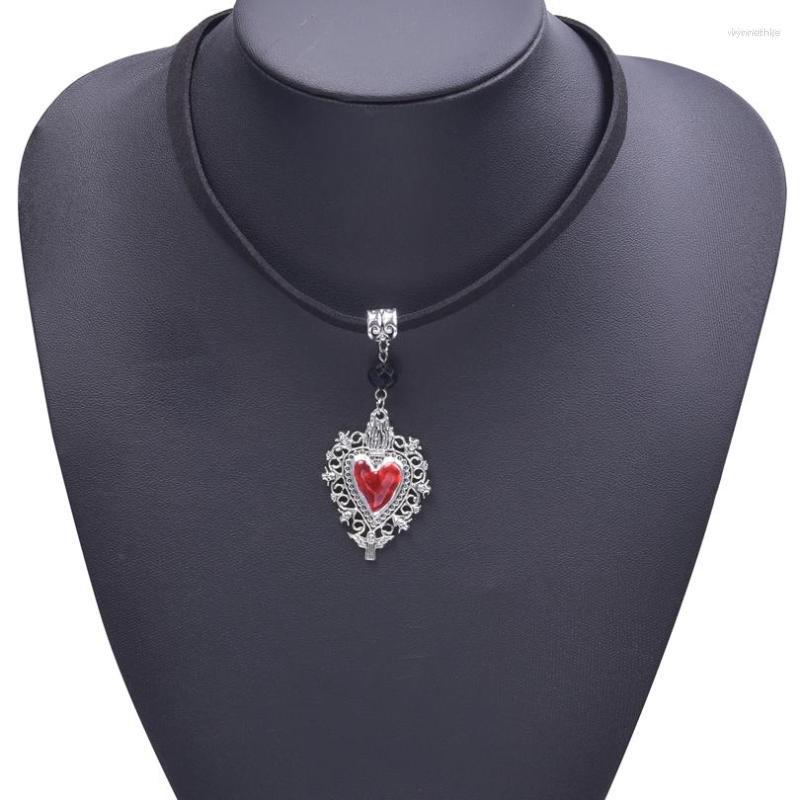 Chains Gothic Sacred Red Heart Grunge Necklaces For Women Jewelry Making Y2K Styles Burning Love Pendant Collares Witchy Gift
Chains Gothic Sacred Red Heart Grunge Necklaces For Women Jewelry Making Y2K Styles Burning Love Pendant Collares Witchy Gift