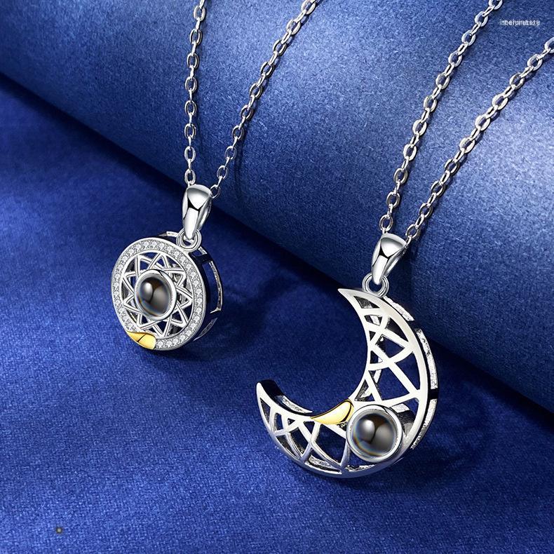 Pendant Necklaces Fashion 100 Languages I Love You Necklace Projection Sun And Moon Memory Confession Couple Gift Bff
Pendant Necklaces Fashion 100 Languages I Love You Necklace Projection Sun And Moon Memory Confession Couple Gift Bff