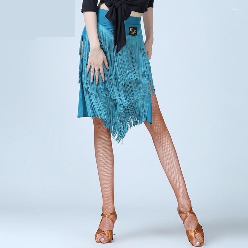 Stage Wear Latin Dance Skirt Women Sexy Split Black Tassel Fringe Skirts Ladies Samba Salsa Cha Practice Performance Dancing Clothes
Stage Wear Latin Dance Skirt Women Sexy Split Black Tassel Fringe Skirts Ladies Samba Salsa Cha Practice Performance Dancing Clothes