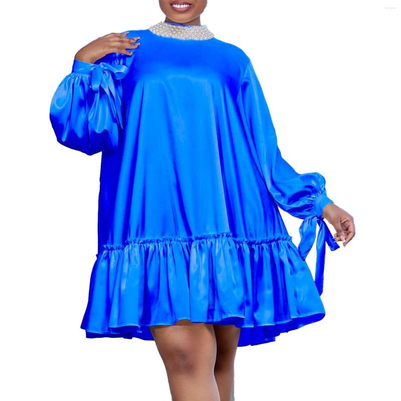 Ethnic Clothing African Dresses For Women Summer Sexy Long Sleeve Beading Collar Party Dress Elegant Knee-Length Christmas Event Evening
Ethnic Clothing African Dresses For Women Summer Sexy Long Sleeve Beading Collar Party Dress Elegant Knee-Length Christmas Event Evening