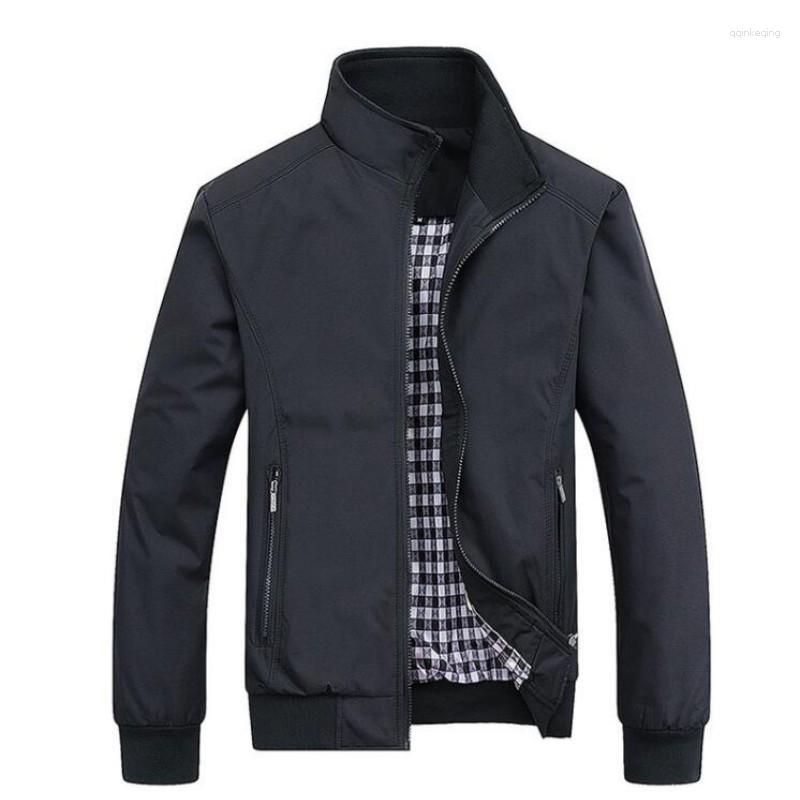 Men's Jackets Spring Autumn Casual Solid Fashion Slim Bomber Jacket Men Overcoat Arrival Baseball Men's M- Top, Khaki 4
Men's Jackets Spring Autumn Casual Solid Fashion Slim Bomber Jacket Men Overcoat Arrival Baseball Men's M- Top, Khaki 4