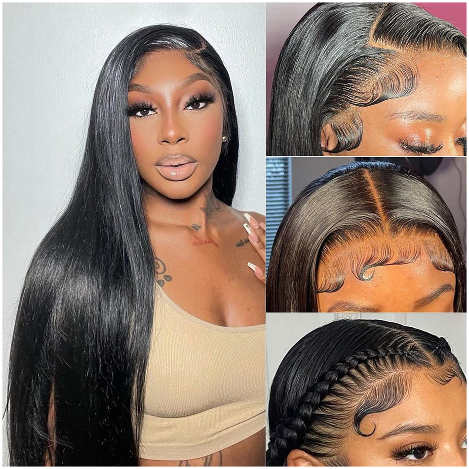 New Product 13x4 Straight Lace Front Wigs Human Hair Brazilian 26 Inch Hd Lace Frontal Wig Bone Straight for Women 5x5 Lace Closure Wig, Natural color
New Product 13x4 Straight Lace Front Wigs Human Hair Brazilian 26 Inch Hd Lace Frontal Wig Bone Straight for Women 5x5 Lace Closure Wig, Natural color