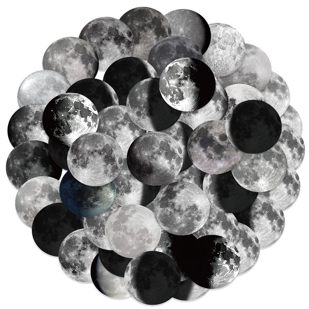 50 PCS Black Moon Graffiti Bottle Stickers For Car Fridge Helmet Ipad Bicycle Phone Motorcycle PS4 Book Pvc Skateboard DIY Decals, Multi colors
50 PCS Black Moon Graffiti Bottle Stickers For Car Fridge Helmet Ipad Bicycle Phone Motorcycle PS4 Book Pvc Skateboard DIY Decals, Multi colors