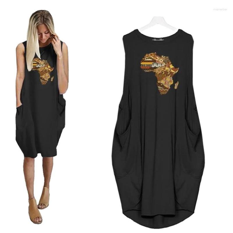 Casual Dresses African Map Plate Printed Black Dress 2023 Elegant Vintage Woman Summer Beach Sleeveless Girls Women, Blue
Casual Dresses African Map Plate Printed Black Dress 2023 Elegant Vintage Woman Summer Beach Sleeveless Girls Women, Blue