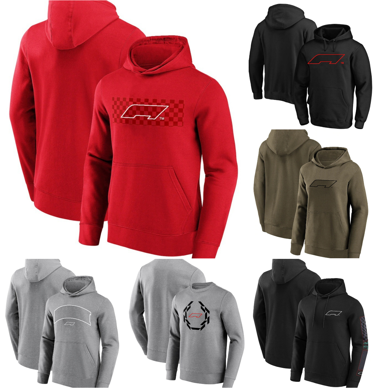 Formula 1 Logo Hoodie 2023 New F1 Hoodie Spring and Autumn Men's Racing Fashion Casual Hoodies Sports Brand Hooded Sweatshirt
Formula 1 Logo Hoodie 2023 New F1 Hoodie Spring and Autumn Men's Racing Fashion Casual Hoodies Sports Brand Hooded Sweatshirt