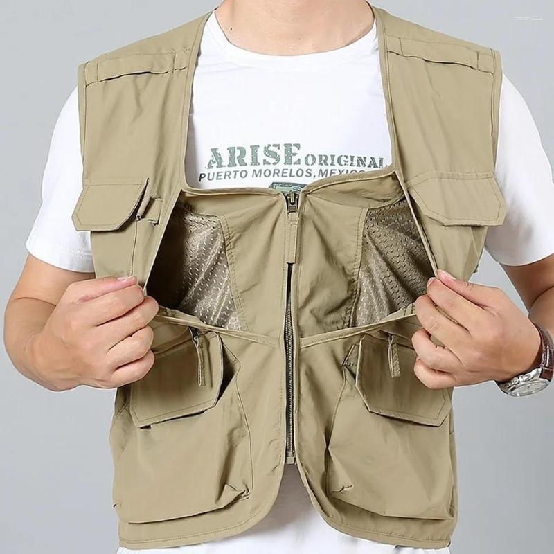 Men's Vests Outdoor Pography Fishing Multi-pocket Quick Dry Vest Sleeveless Men Jacket Spring Autumn Thin Casual Waistcoat, 8578green
Men's Vests Outdoor Pography Fishing Multi-pocket Quick Dry Vest Sleeveless Men Jacket Spring Autumn Thin Casual Waistcoat, 8578green