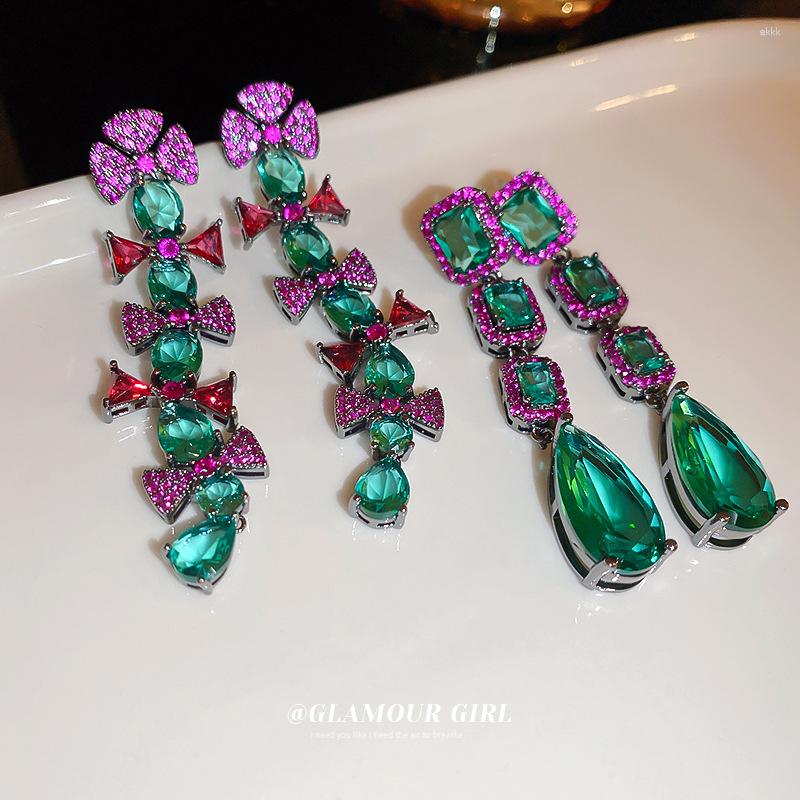 Dangle Earrings Exaggerated Cubic Zirconia Tassels Earring Romantic Bowknot Jewellery Vintage Waterdrop Pendant Korean Fashion Jewelry
Dangle Earrings Exaggerated Cubic Zirconia Tassels Earring Romantic Bowknot Jewellery Vintage Waterdrop Pendant Korean Fashion Jewelry
