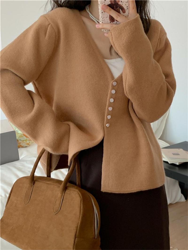 Women's Knits Winter Sweaters Women Gentle Korea 2023 Loose-Fitting Mujer Cardigans Slim Office Lady High Street Warm Coats, Purple
Women's Knits Winter Sweaters Women Gentle Korea 2023 Loose-Fitting Mujer Cardigans Slim Office Lady High Street Warm Coats, Purple