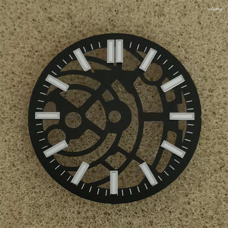 Watch Repair Kits Watches Accessories 28.5MM Hollow Dial Green Luminous No Dials Fit For NH70 NH35 NH36 Movement
Watch Repair Kits Watches Accessories 28.5MM Hollow Dial Green Luminous No Dials Fit For NH70 NH35 NH36 Movement
