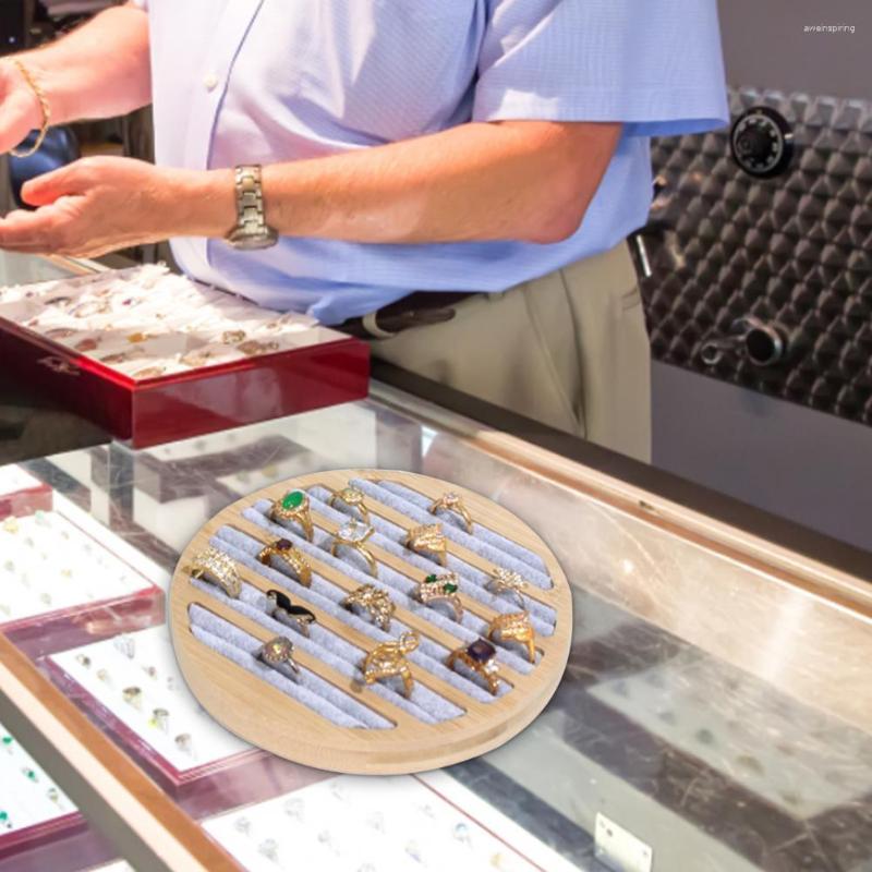 Jewelry Pouches Unique 4 Colors Stylish Simplicity Large Capacity Ring Box Tray For Home Display Showcase Holder
Jewelry Pouches Unique 4 Colors Stylish Simplicity Large Capacity Ring Box Tray For Home Display Showcase Holder